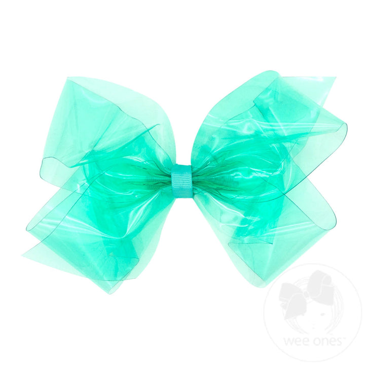 Wee Splash Vinyl Hair Bow