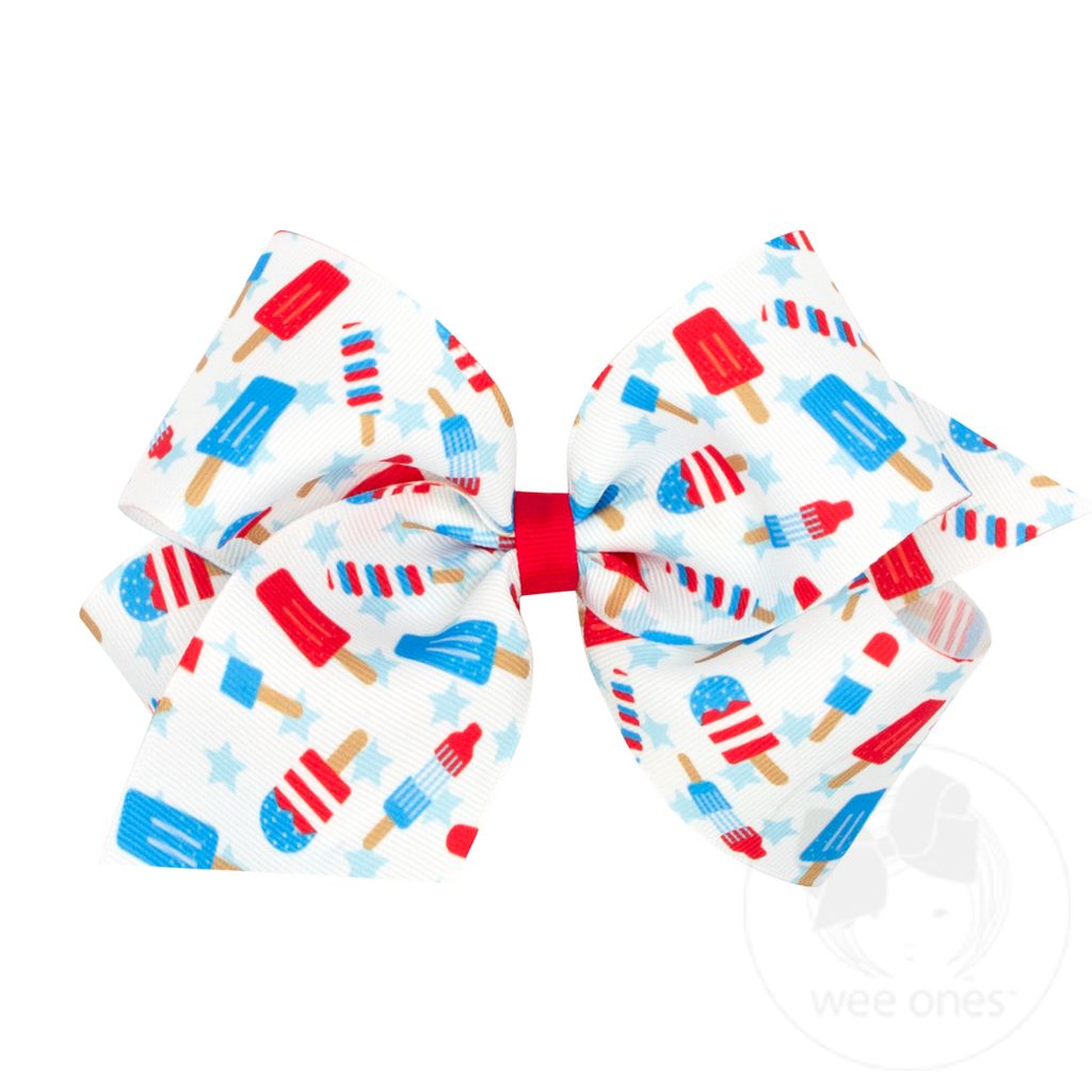 Grosgrain Bow Popsicle