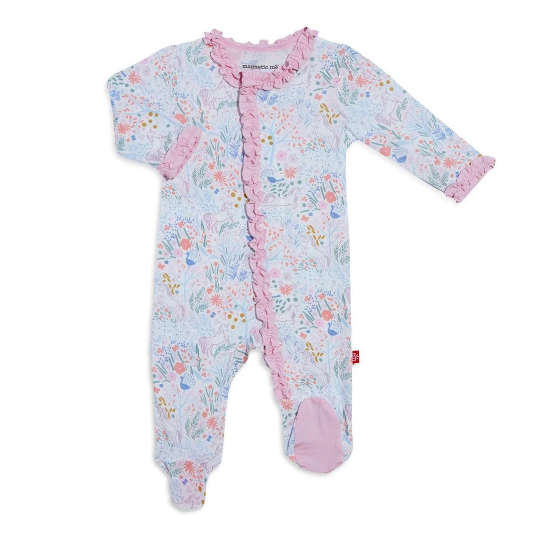 Pixie Pine Pink Footie