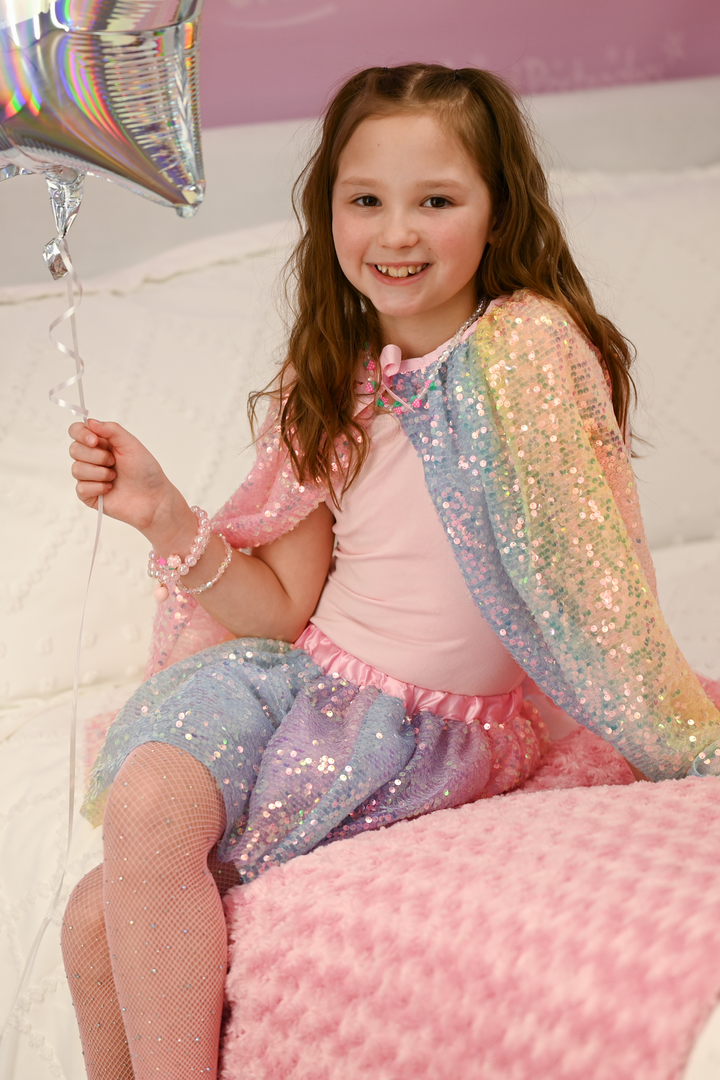 Ombre Sequins Skirt Size 4-6