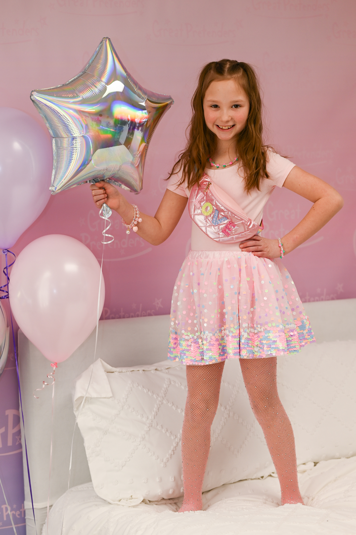 Party Fun Skirt Pink/Neon - Size 4-6