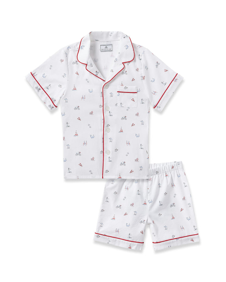 Twill Short Pajama Set