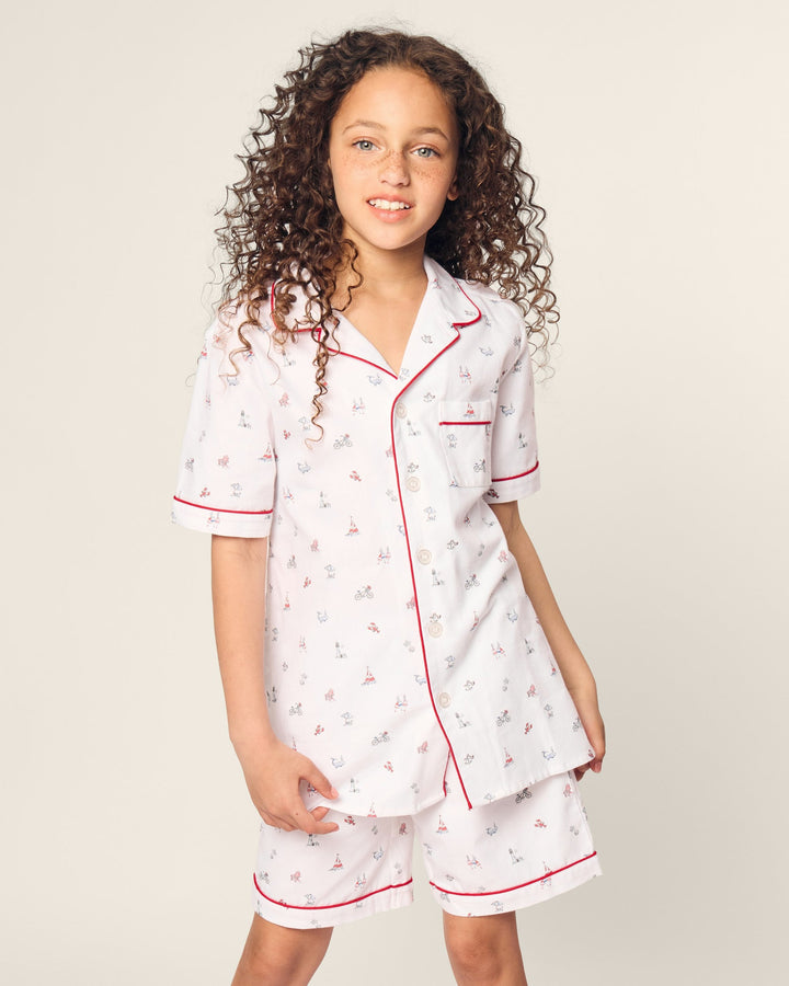 Twill Short Pajama Set