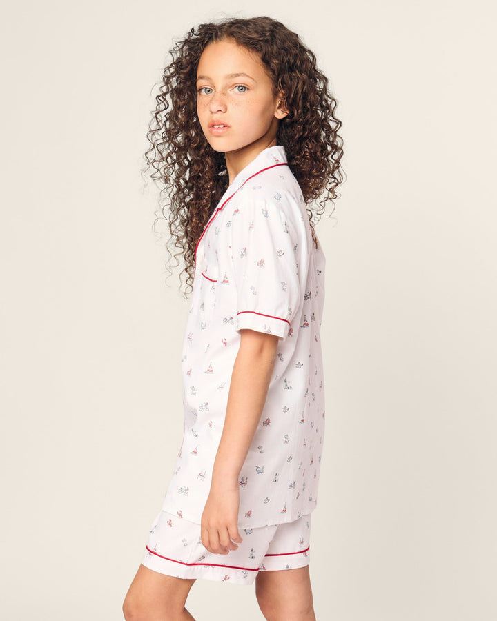 Twill Short Pajama Set