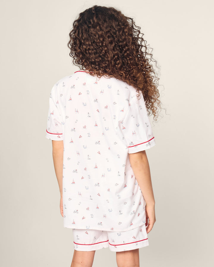 Twill Short Pajama Set