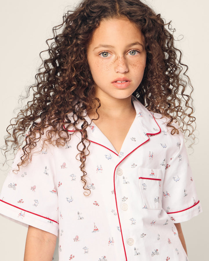 Twill Short Pajama Set