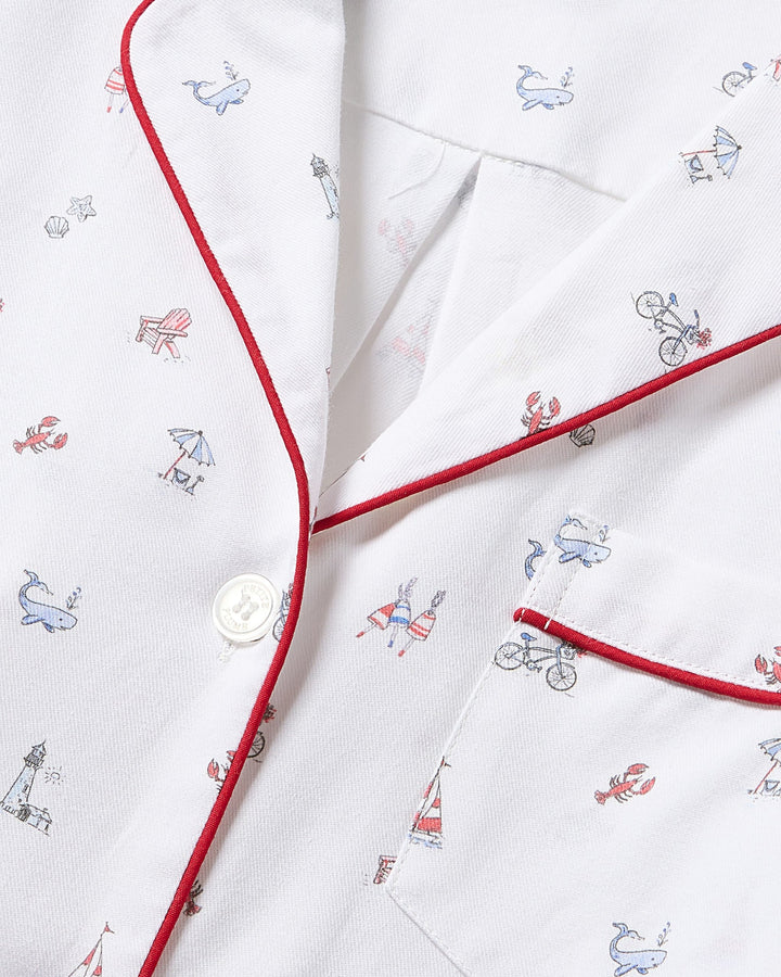 Twill Short Pajama Set