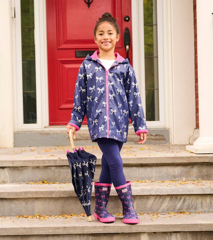 Foil Bows Rain Jacket