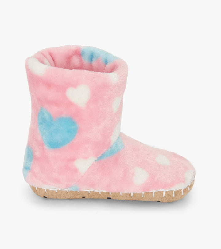 Big Hearts Fuzzy Slippers