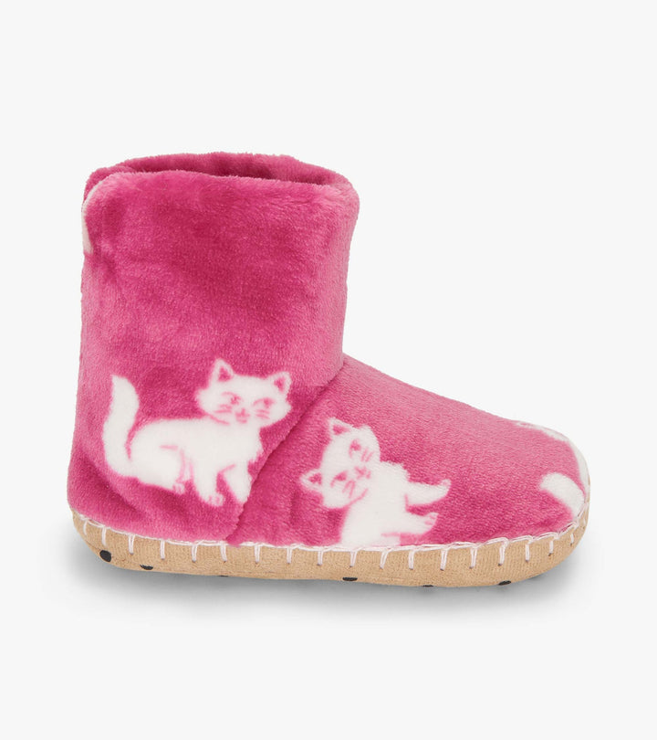 Little Kitties Fuzzy Slippers