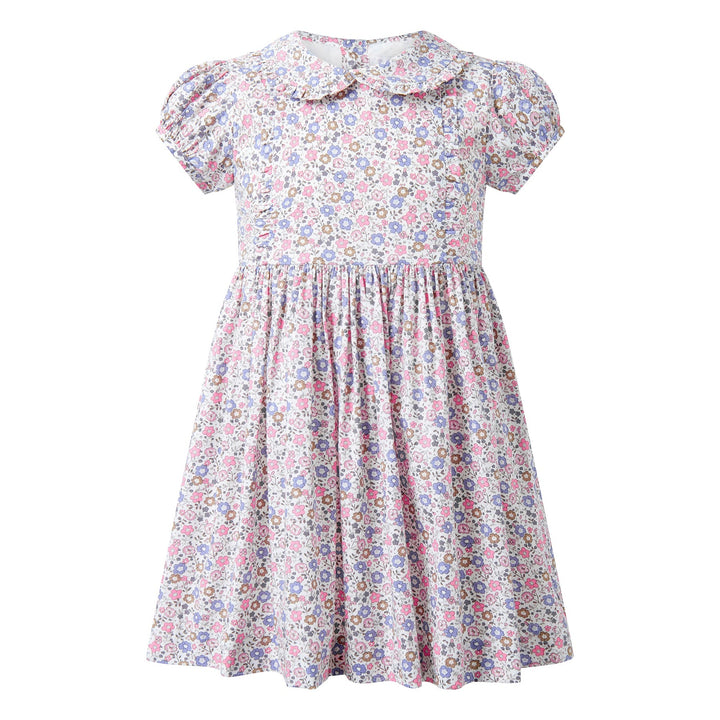 Floral Frill Front Dress