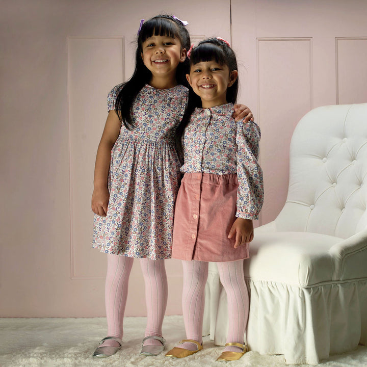 Floral Frill Front Dress