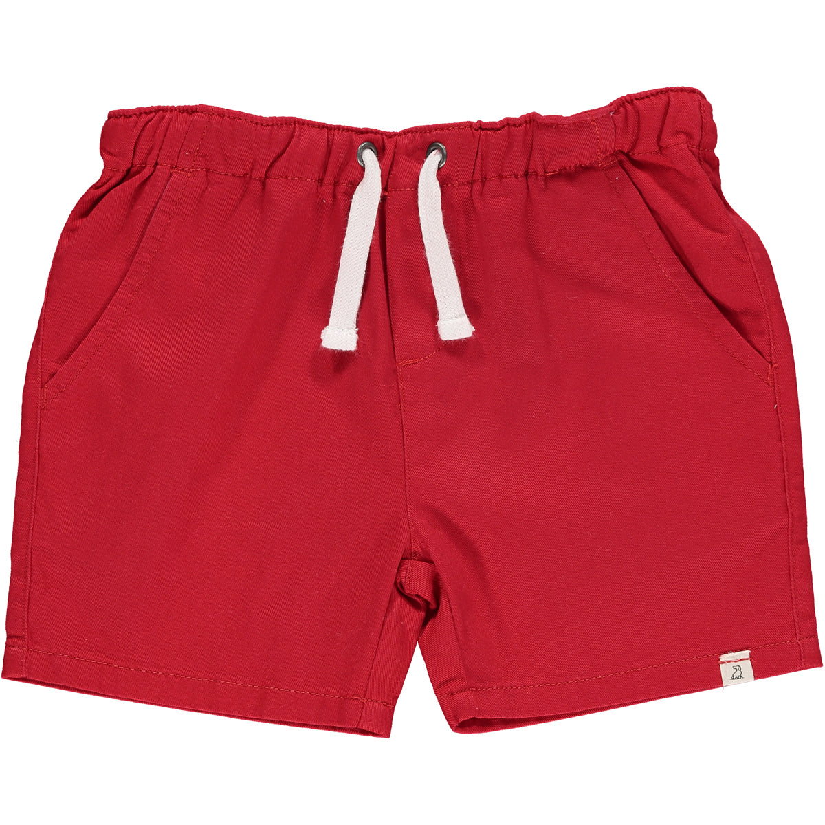 Pale Gray Twill Shorts by Me & Henry main image 0