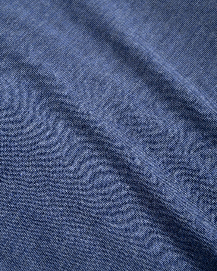 Original 4-Button Jr. Polo - Heathered Oceanside