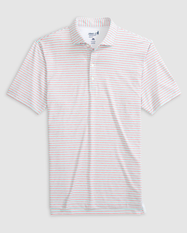 Vik Jr. Striped Jersey Performance Polo