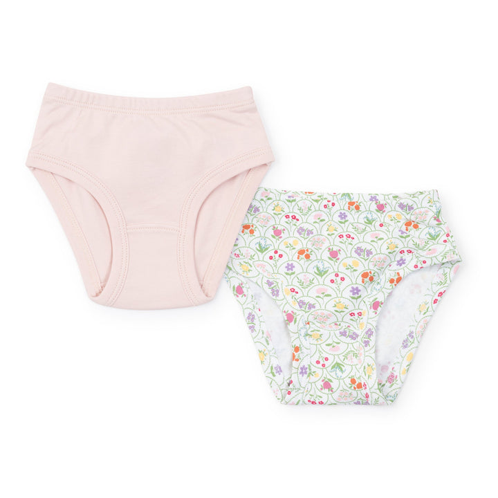 Lauren Girls' Pima Cotton Underwear Set