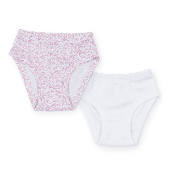 Lauren Girls' Pima Cotton Underwear Set