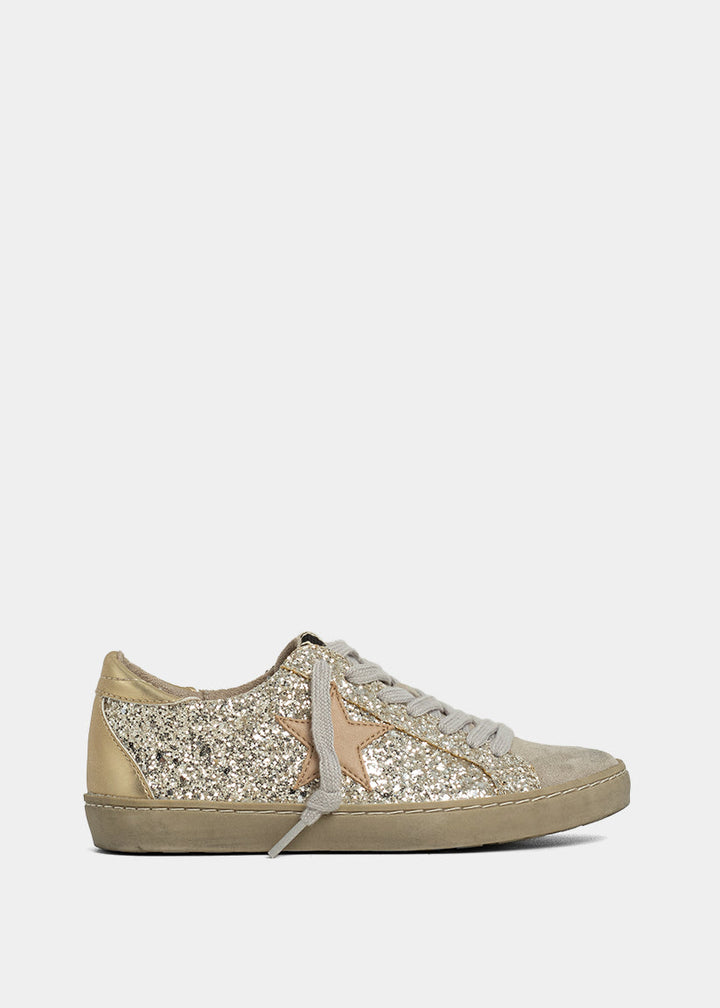 Paula Mini Sterling Glitter Sneaker