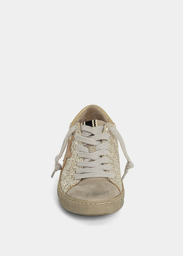 Paula Mini Sterling Glitter Sneaker