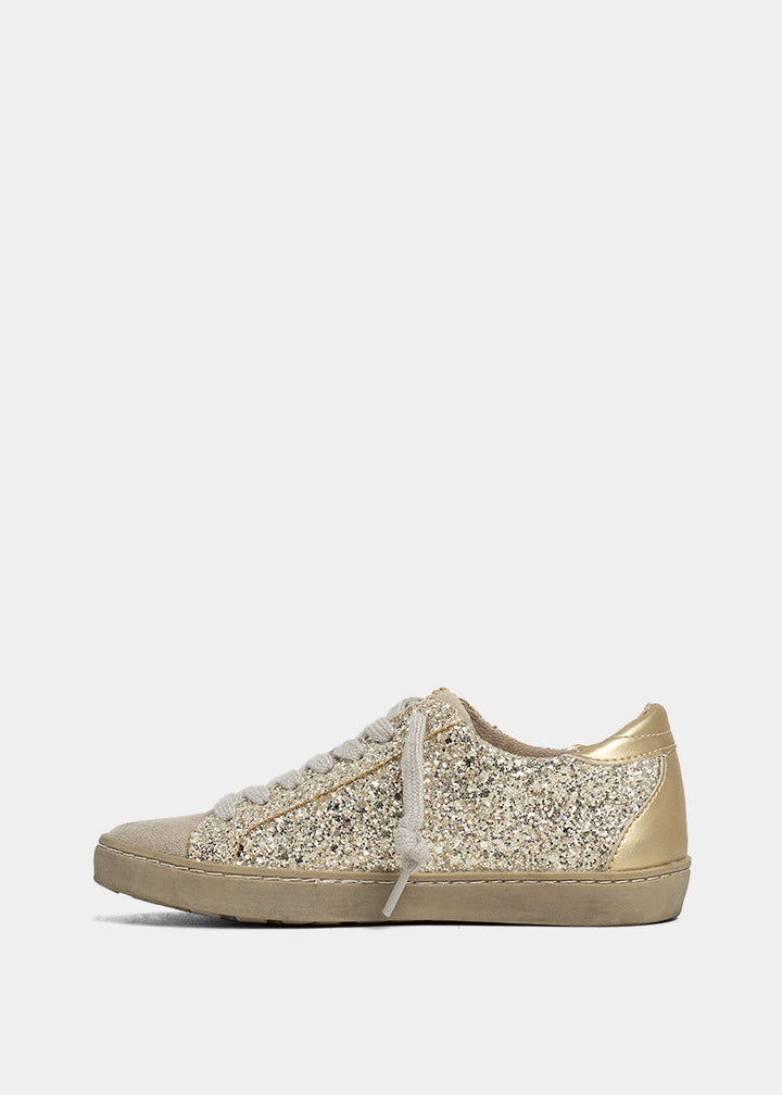 Paula Mini Sterling Glitter Sneaker
