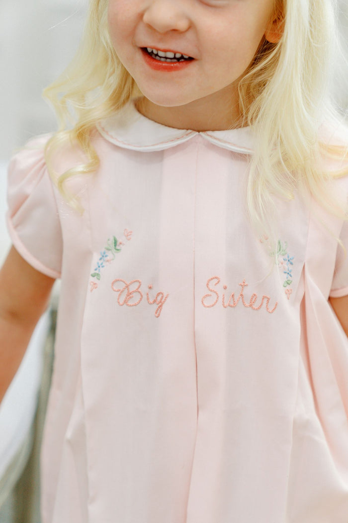 Big Sister Pink Dress - Spring Pre-Order