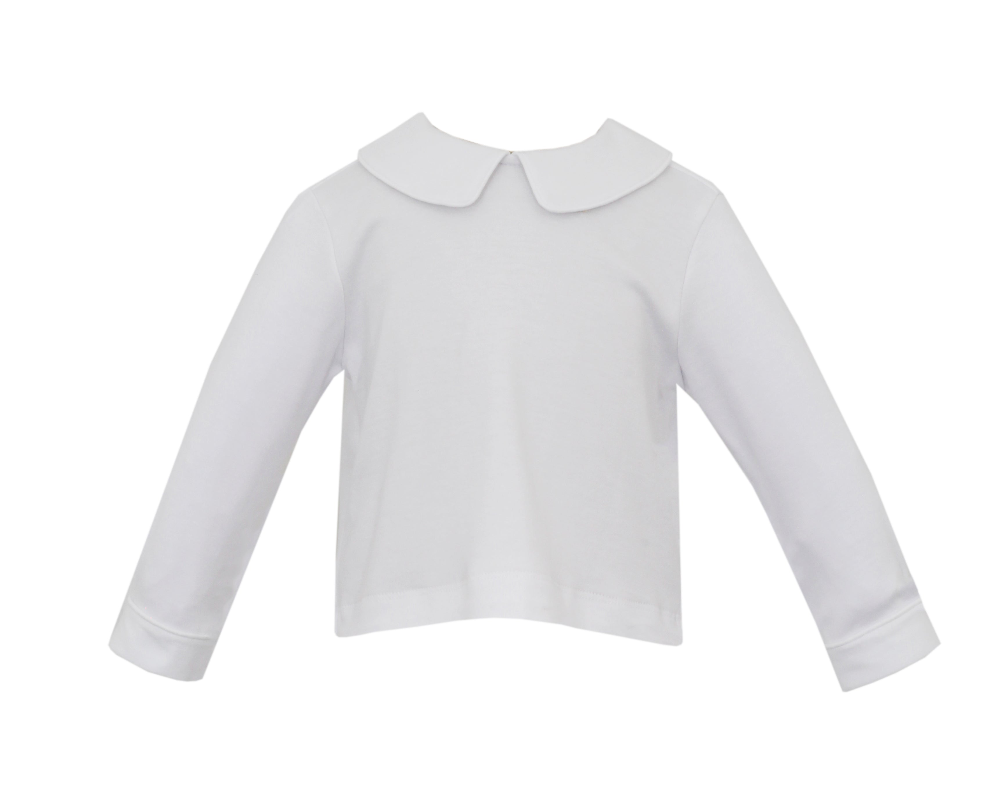 Boys Peter Pan Collar Shirt LS Woven WAW & NN