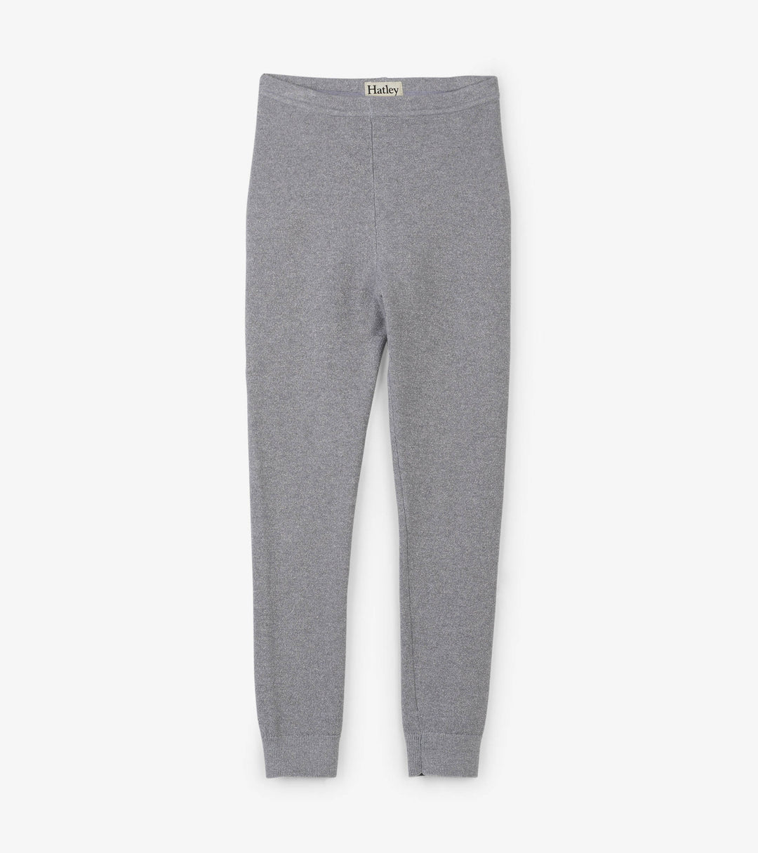 Silver Shimmer Knit Leggings