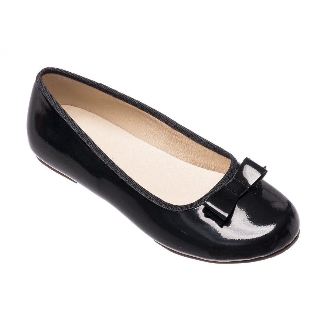 Black Patent Camille Flat