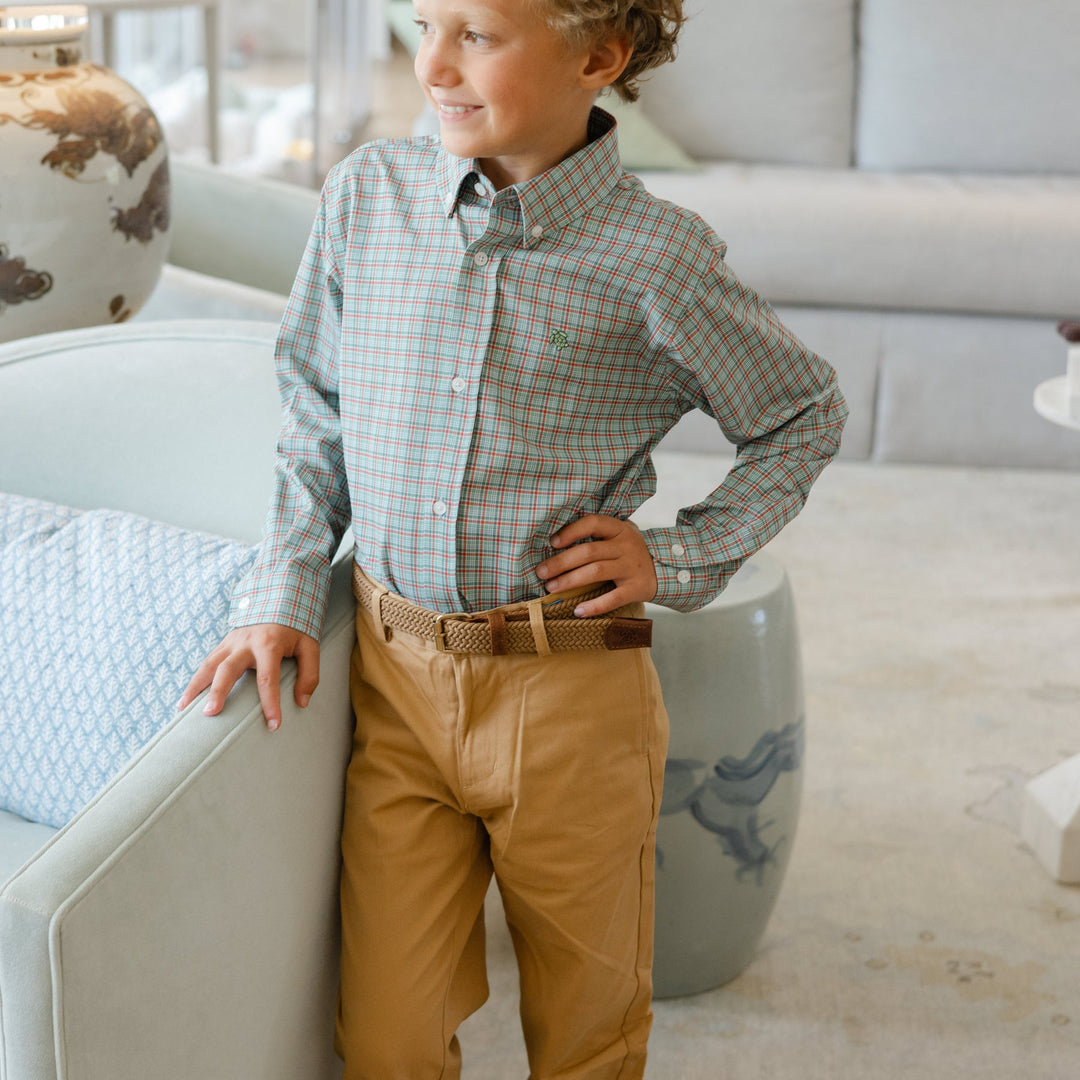 Roscoe Performance Button-Down Shirt