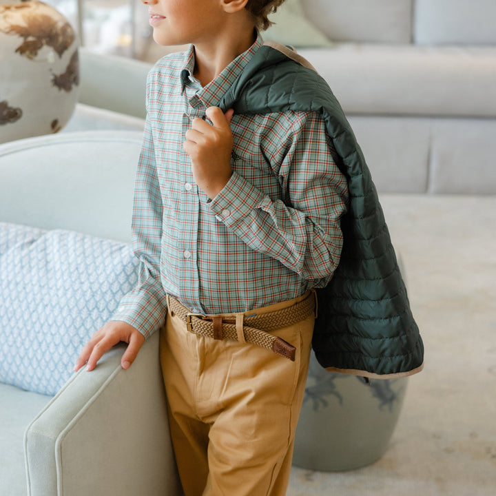 Roscoe Performance Button-Down Shirt