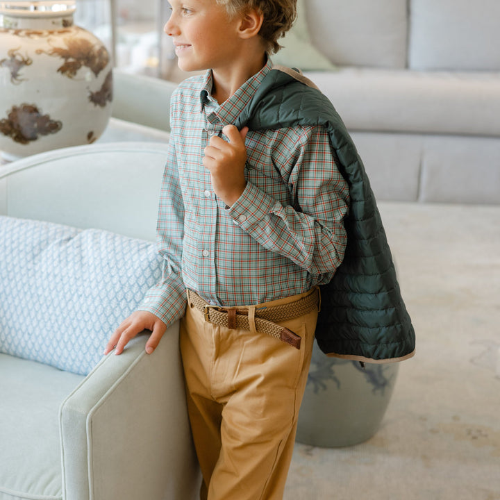 Roscoe Performance Button-Down Shirt
