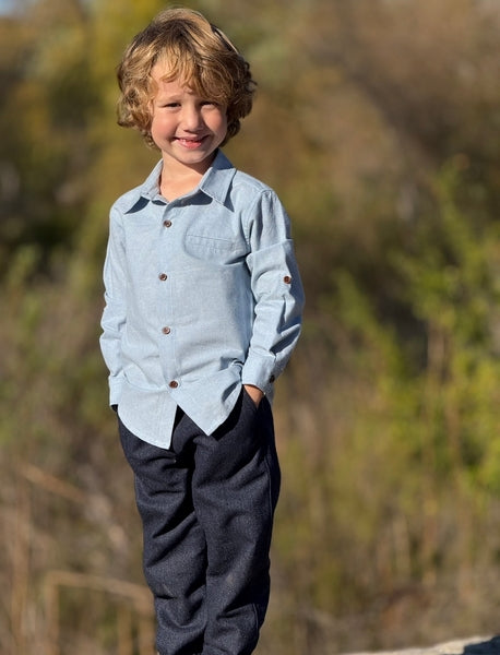 Atwood Blue Chambray Shirt
