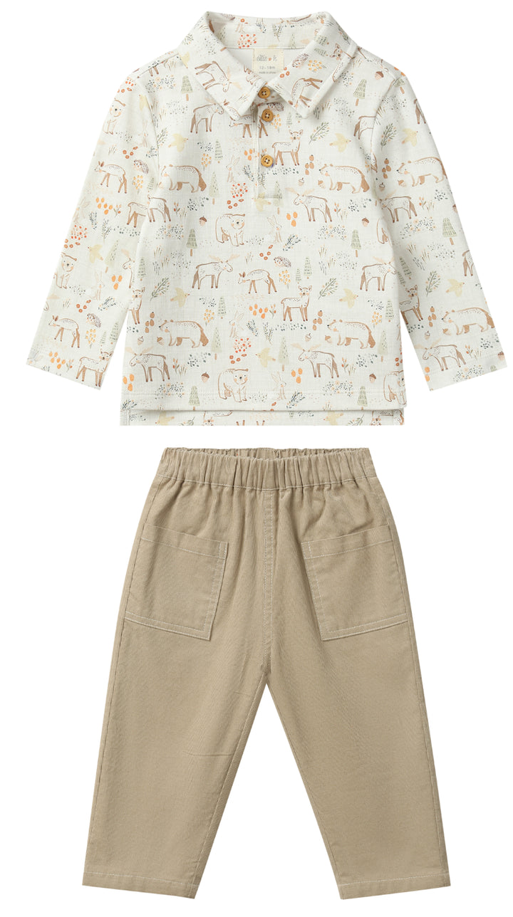 Aspen Polo &amp; Pants Set