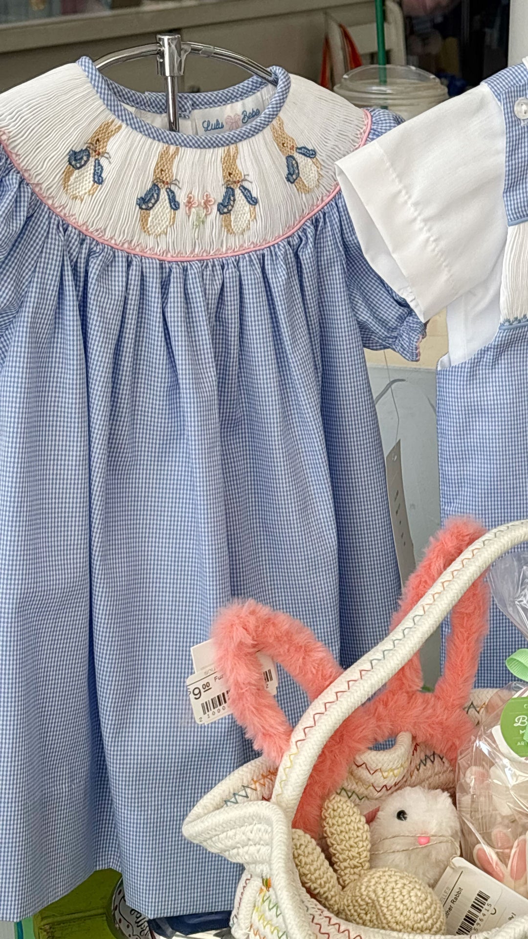 Emma Smocked Bishop Dress