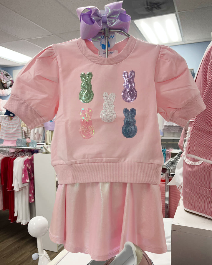 Lilly Puff Sleeve Shirt - Peeps