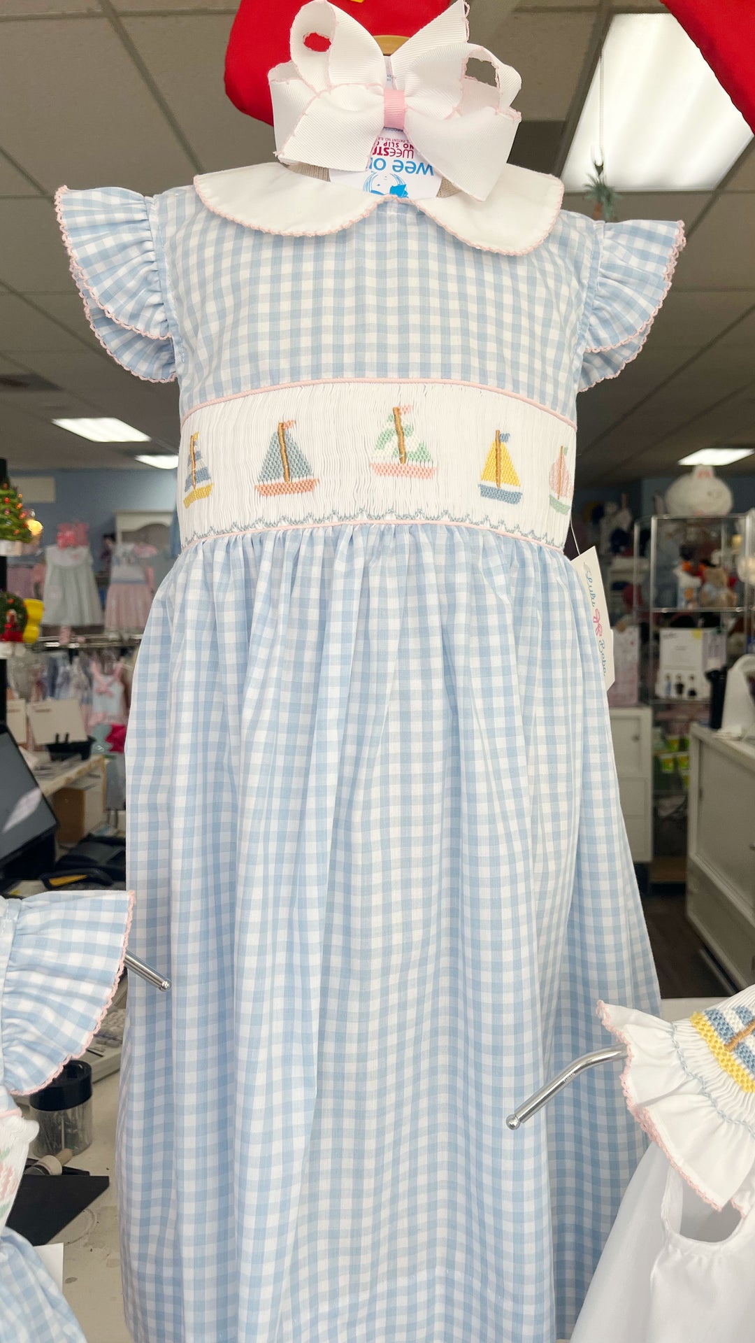 Rose Sailboat Dress