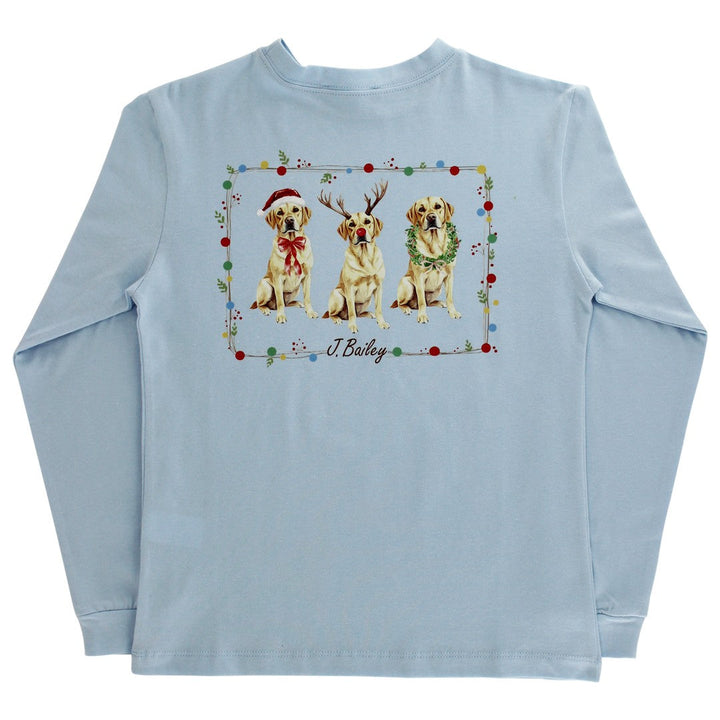 Long-Sleeve Tee - Christmas Labs
