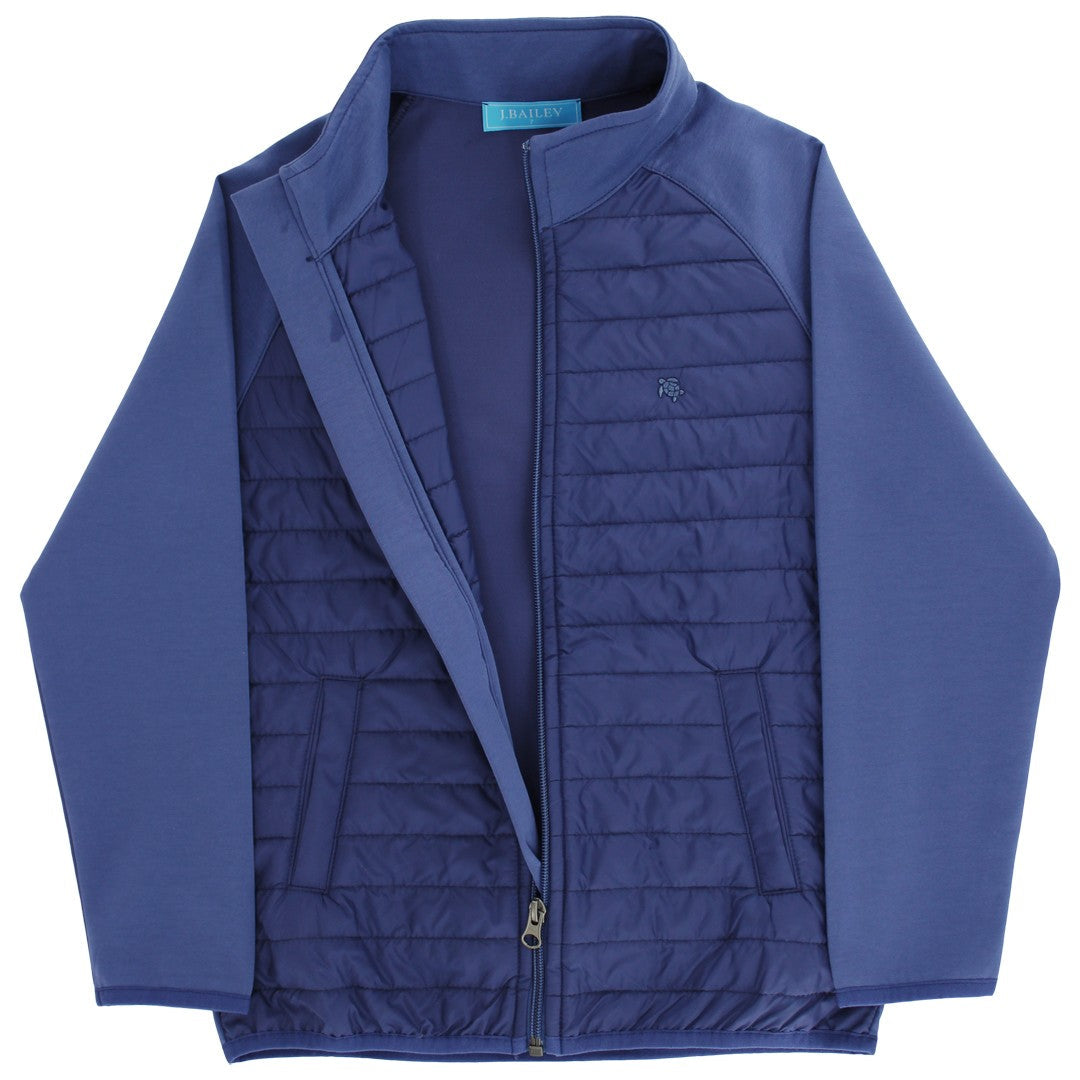 Quilted Bomber Jacket
