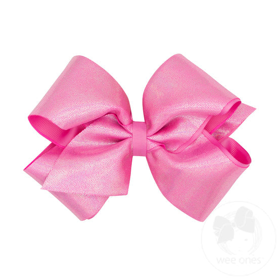 Mirror Dot Ovrerlay Hair Bows