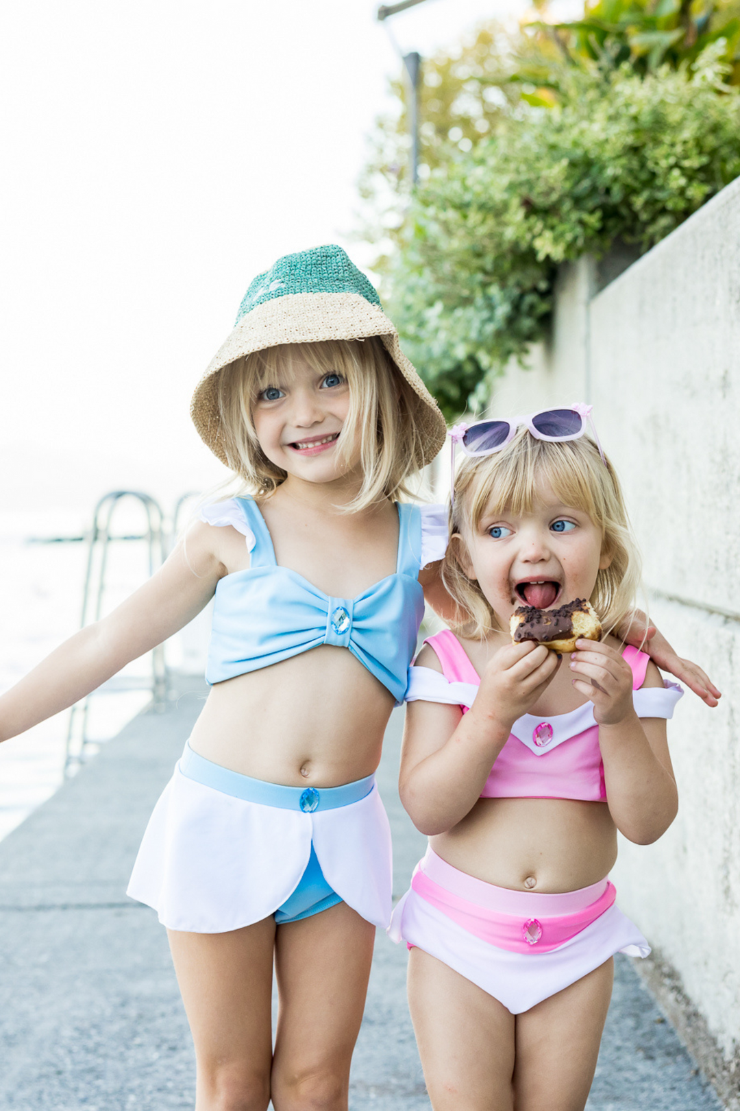 2 Piece Princess Swim Suits