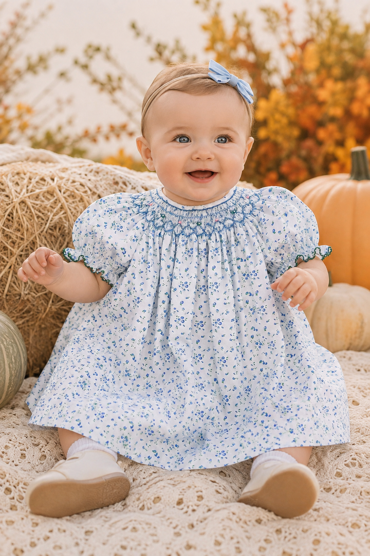Floral Smocked Dress