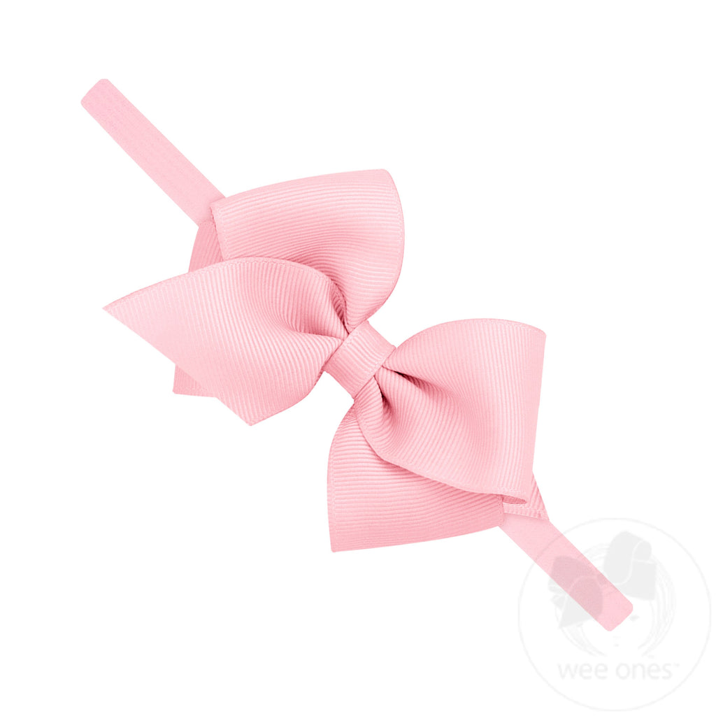 Mini King Grosgrain Bow on Band