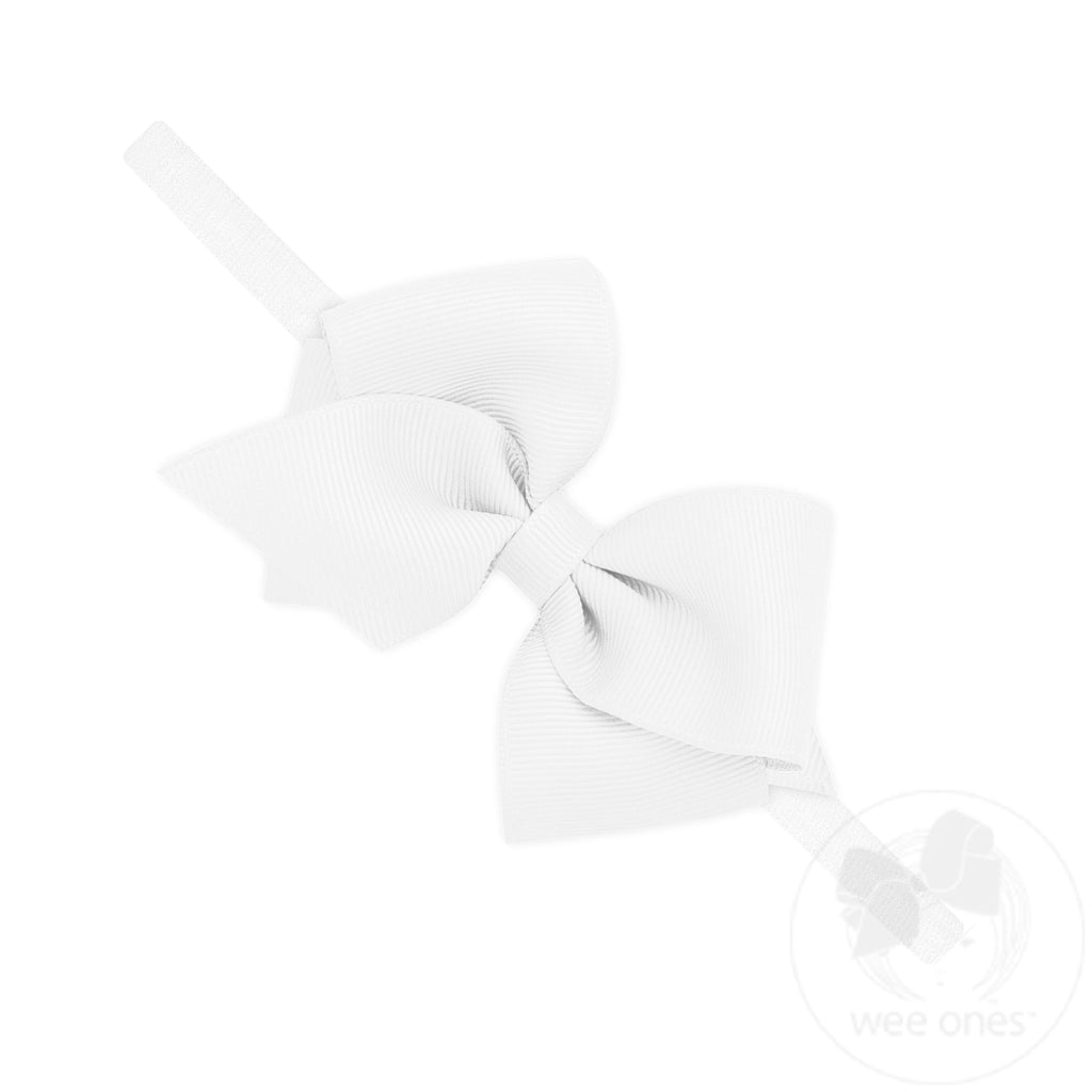 Mini King Grosgrain Bow on Band