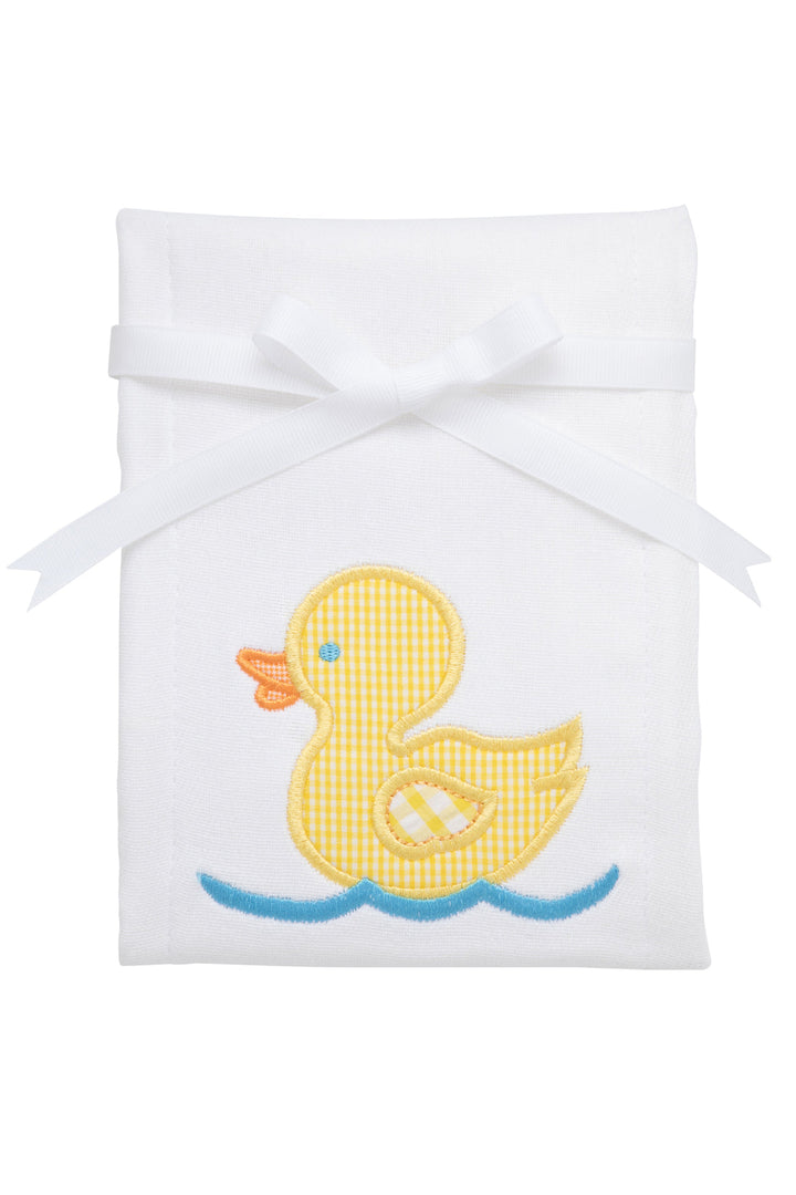 Appliqued Burp Cloth