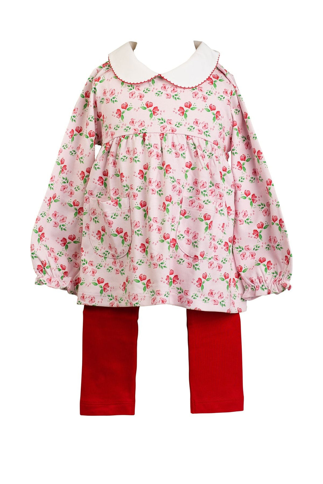 Zinnia Blooms Tunic Set