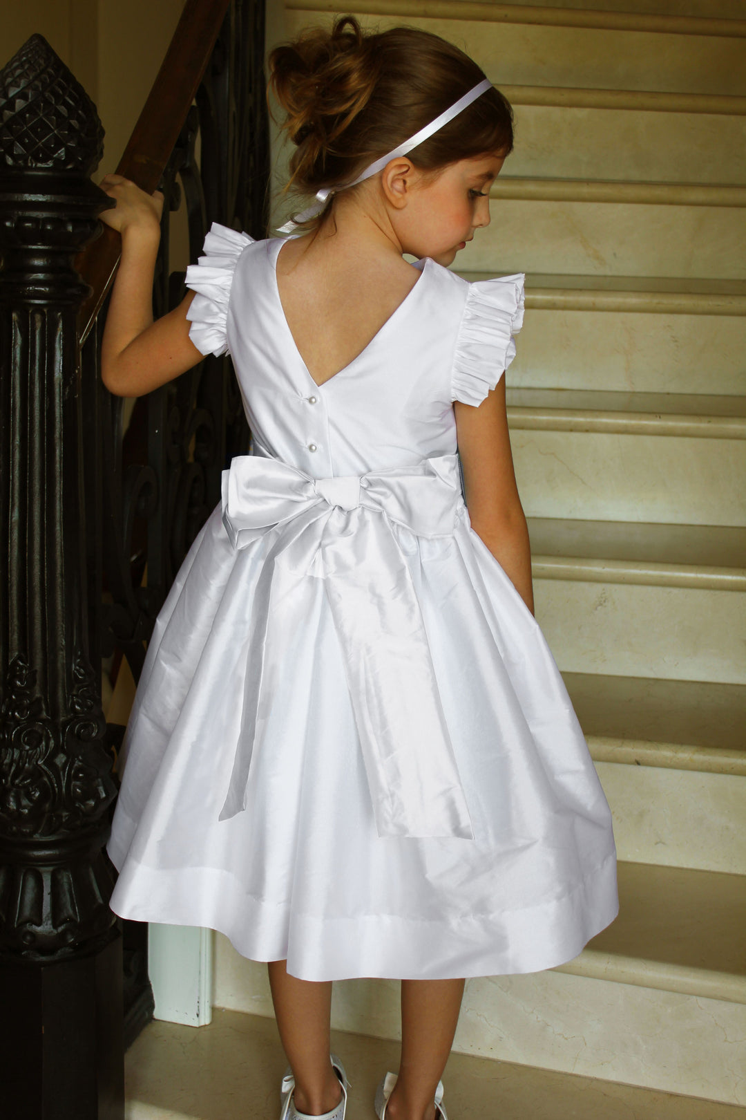 Flutter Sleeve Dress