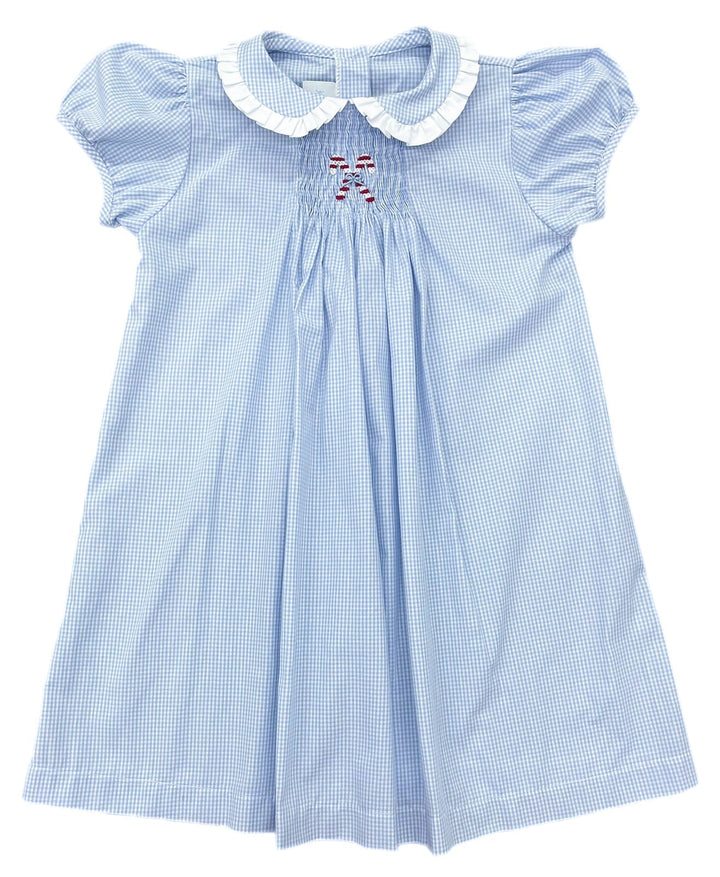 Sage Smocked Dress