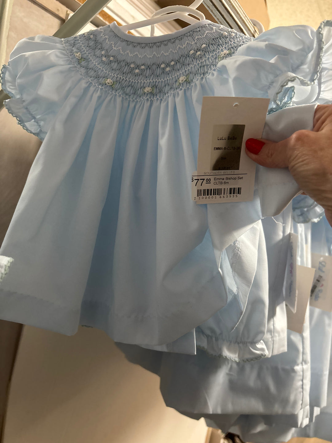 Emma Smocked Bishop Set