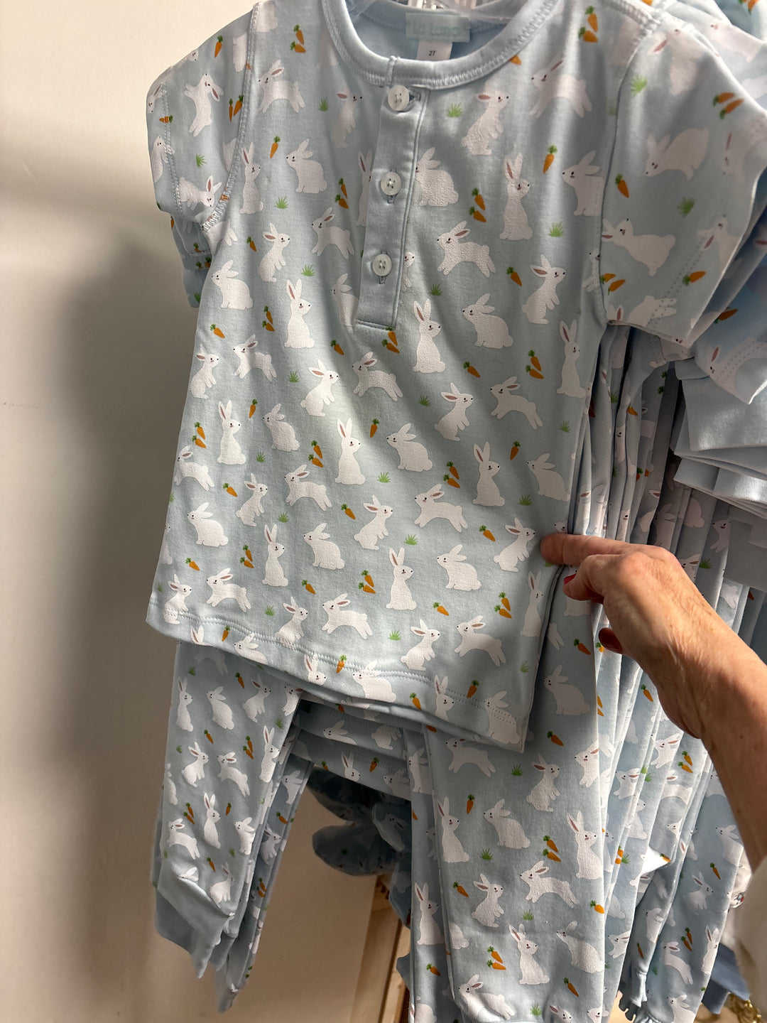 Carrot Bunny Boys PJs