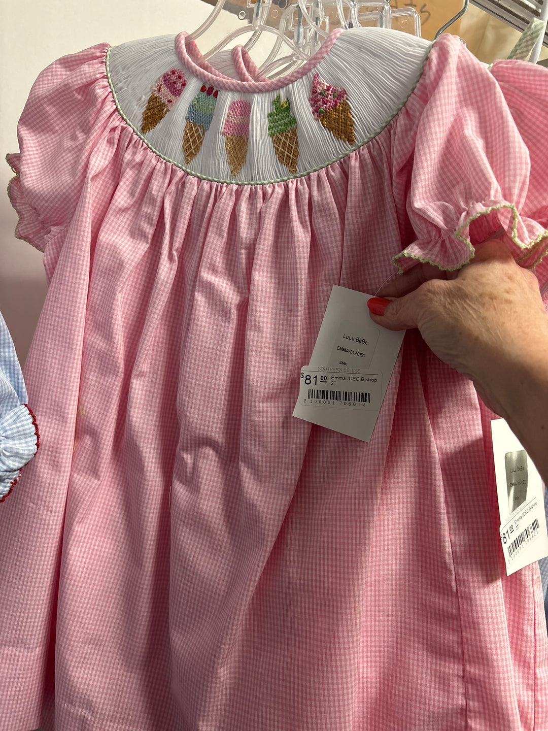 Emma Ice Cream Bishop Dress